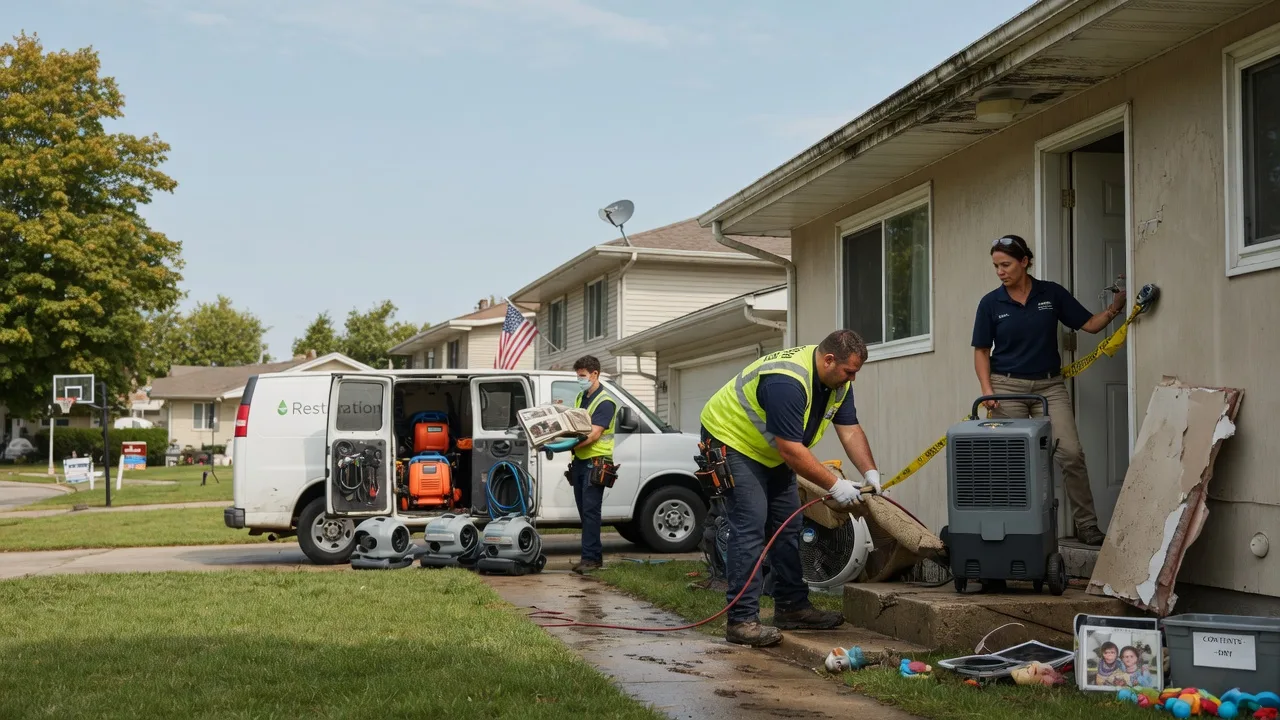 Water Damage Restoration in Hanover, MI near me